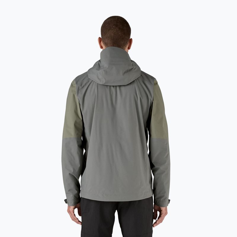Men's Patagonia Granite Crest Rain jacket river rock green 3