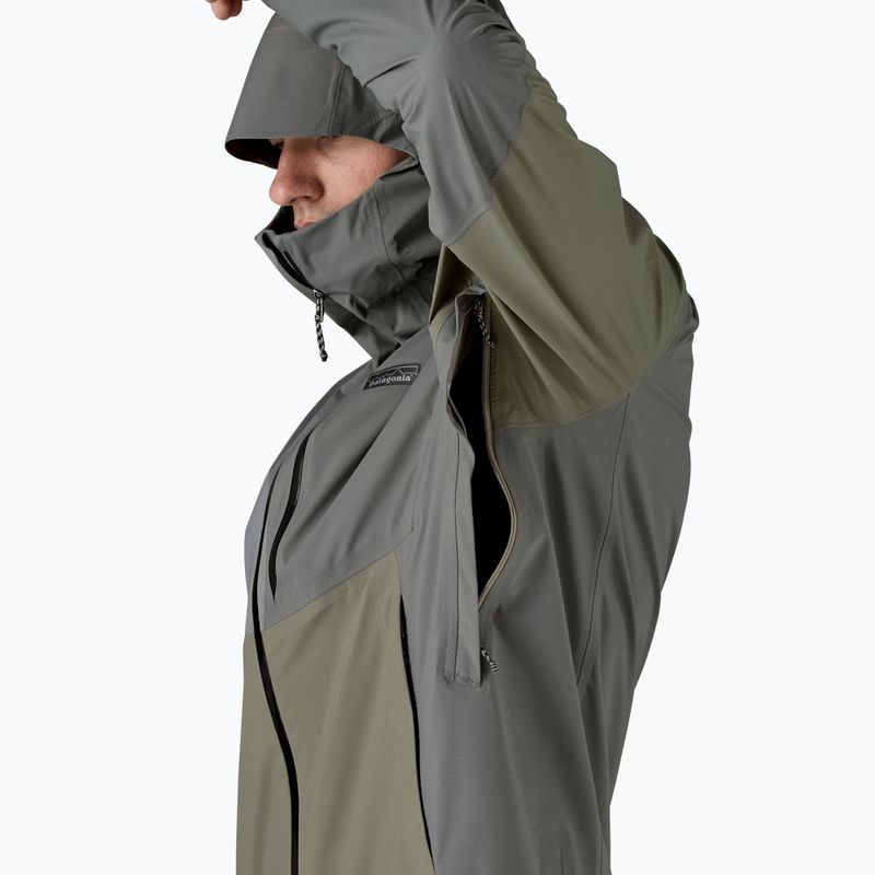 Men's Patagonia Granite Crest Rain jacket river rock green 6