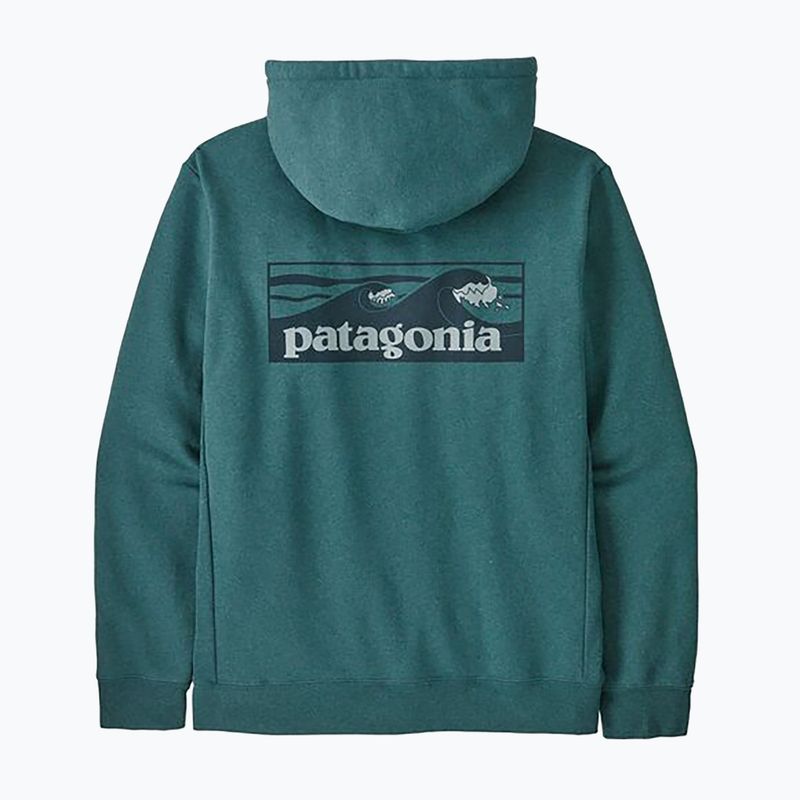 Patagonia Boardshort Logo Uprisal Hoody wetland blue sweatshirt 4