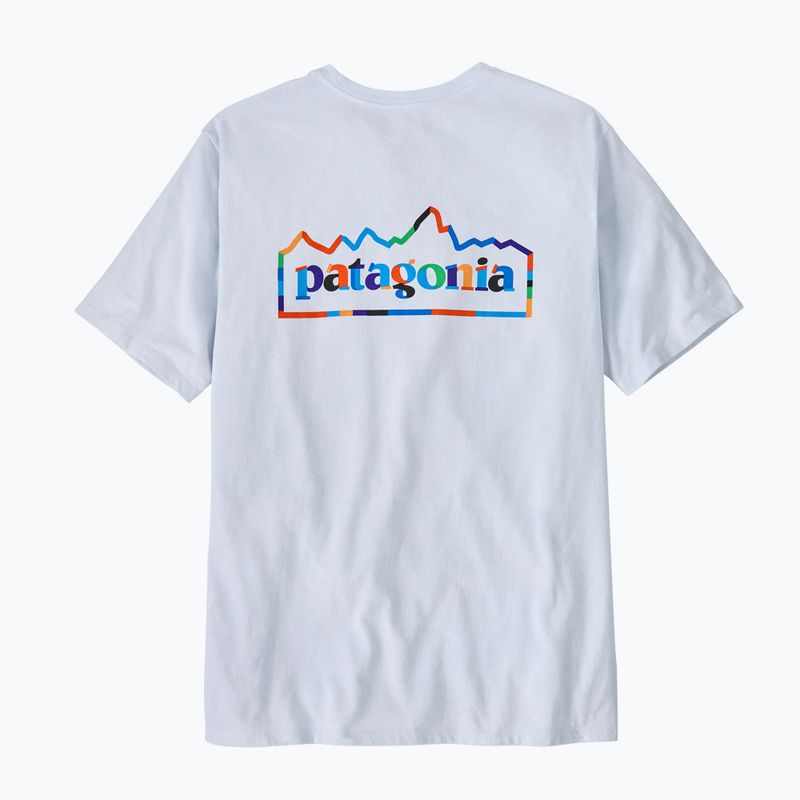 Men's Patagonia Unity Fitz Responsibili T-shirt white 2