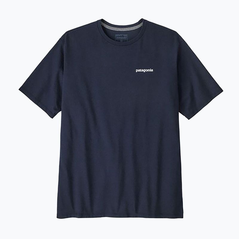 Men's Patagonia P-6 Logo Responsibili-Tee new navy T-shirt 3