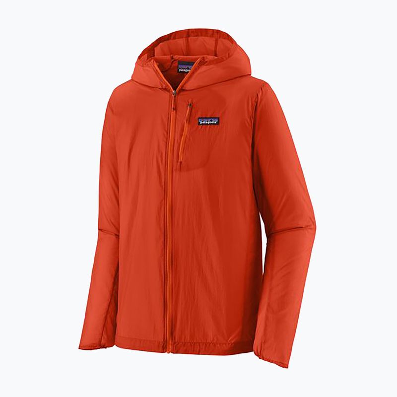 Patagonia men's windproof jacket Houdini pollinator orange 3