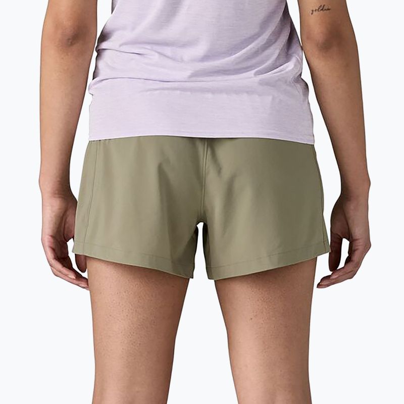 Patagonia women's shorts Terrebonne river rock green 2