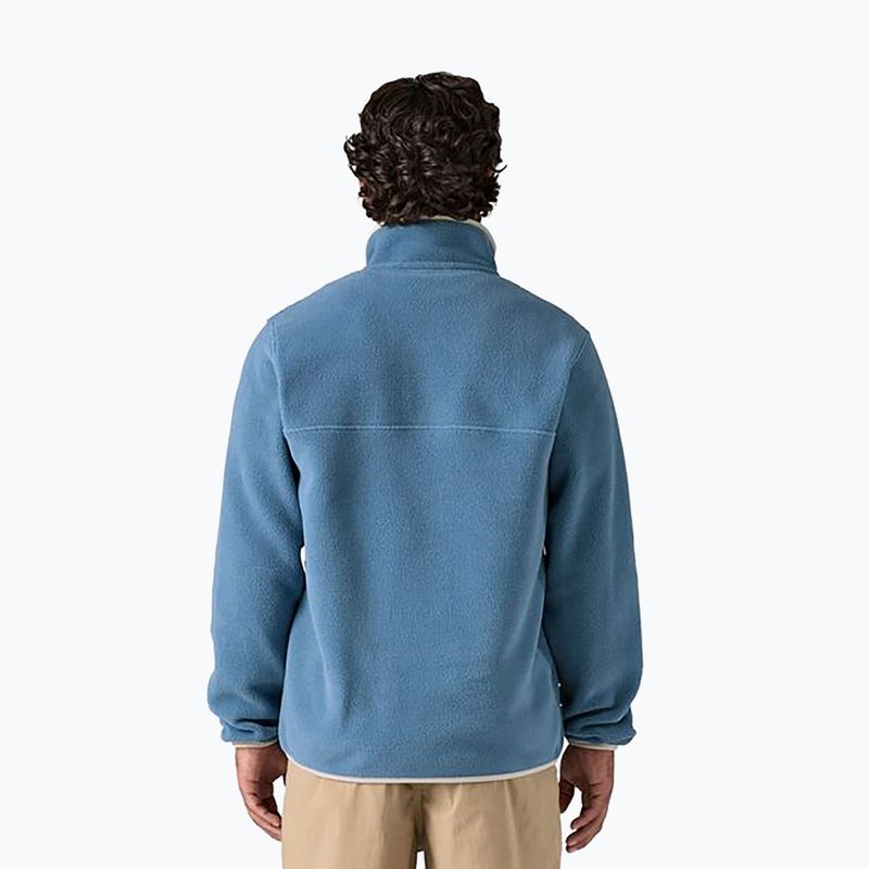 Men's Patagonia LW Synch Snap-T P/O still blue trekking sweatshirt 2