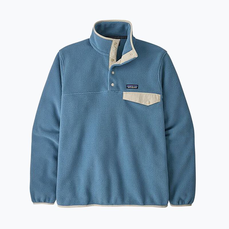 Men's Patagonia LW Synch Snap-T P/O still blue trekking sweatshirt 3