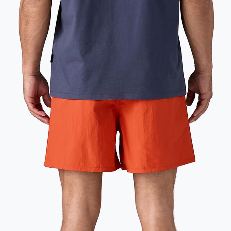 Patagonia men's shorts Baggies 5" pollinator orange 3