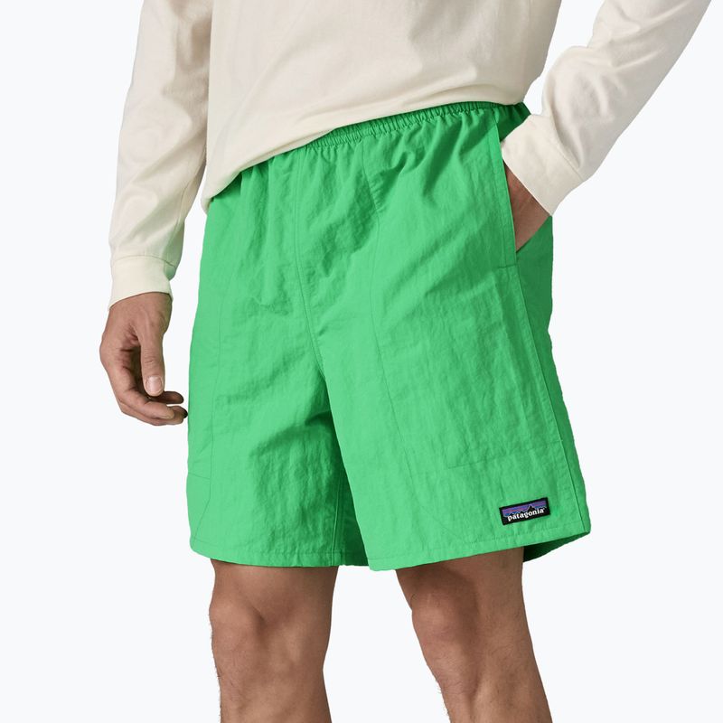 Patagonia men's shorts Baggies Longs 7" aloe green 2