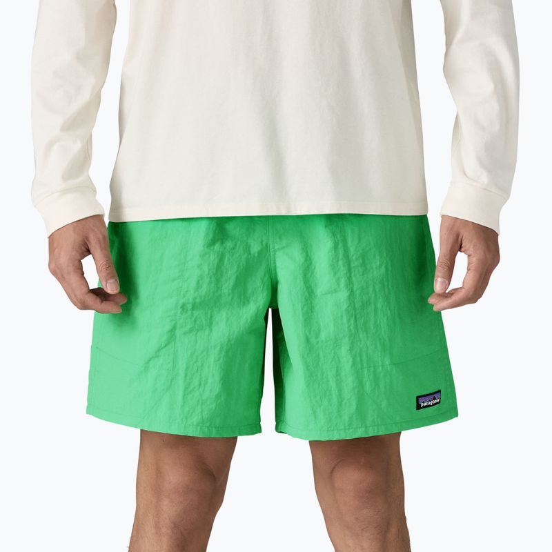 Patagonia men's shorts Baggies Longs 7" aloe green 6