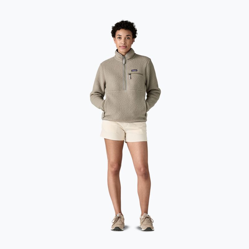 Women's Patagonia Retro Pile fleece sweatshirt Marsupial river rock green 2