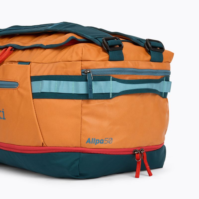 Cotopaxi Allpa Duffel Bag 50 l tamarindo/abyss travel bag 4
