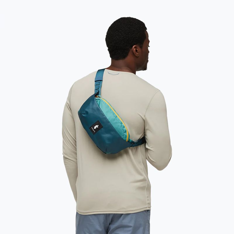 Cotopaxi Coso 2L Hip Pack abyss/coastal kidney pouch 7