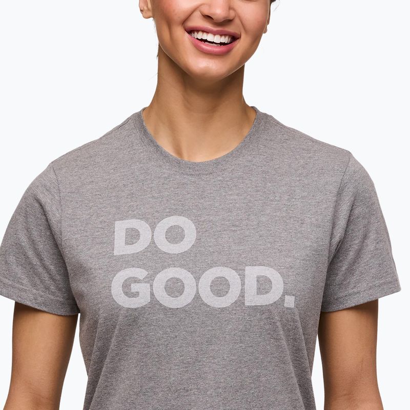 Cotopaxi women's Do Good heather grey T-shirt 5