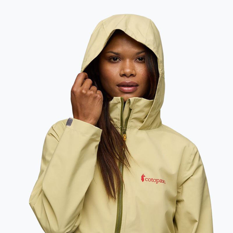 Women's Cotopaxi Cielo Rain Trench grain/smoke rain jacket 8