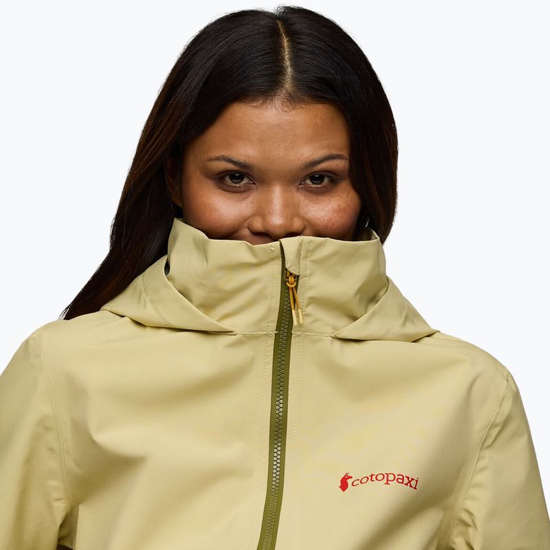 Women's Cotopaxi Cielo Rain Trench grain/smoke rain jacket 9