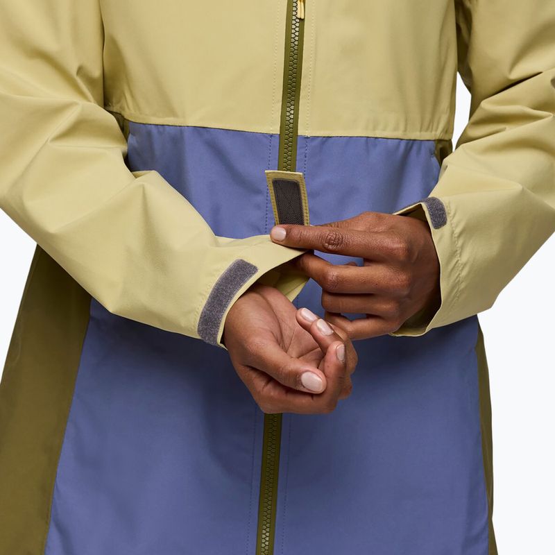 Women's Cotopaxi Cielo Rain Trench grain/smoke rain jacket 10