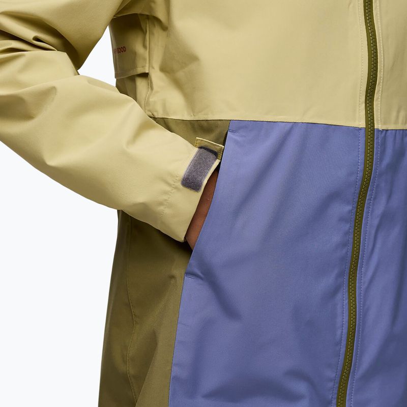 Women's Cotopaxi Cielo Rain Trench grain/smoke rain jacket 11