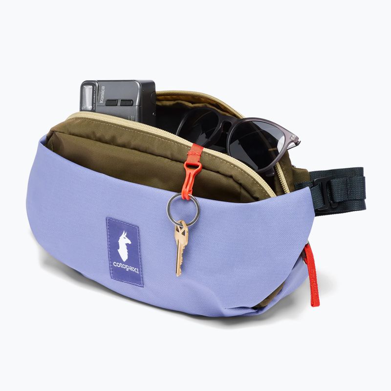 Cotopaxi Coso 2L Hip Pack blue smoke/live oak kidney pouch 4