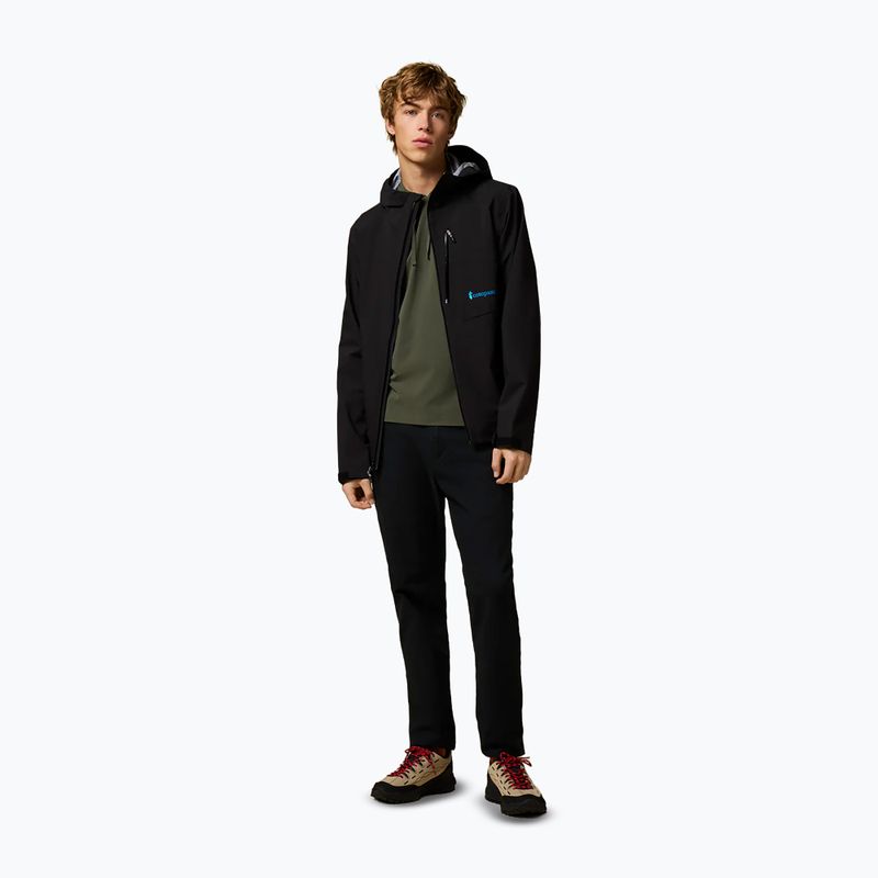 Men's softshell jacket Cotopaxi Impermeo 3L Hooded Shell cotopaxi black 2