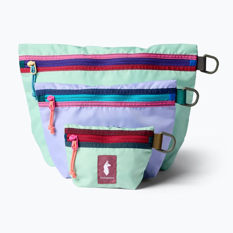 Set of Cotopaxi Cubo Pouch del dia organisers 2