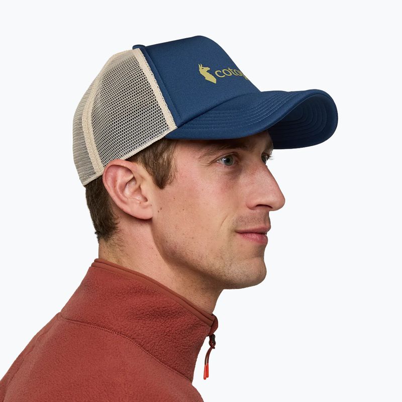 Baseball cap Cotopaxi Vintage Trucker deep sea 4
