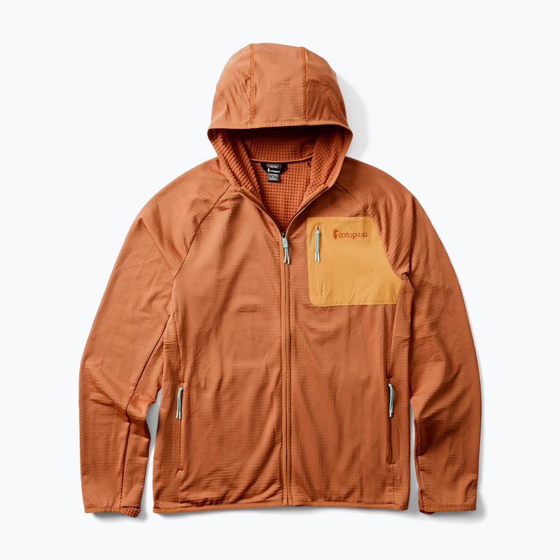 Men's trekking sweatshirt Cotopaxi Otero Fleece Full-Zip Hooded whiskey 6