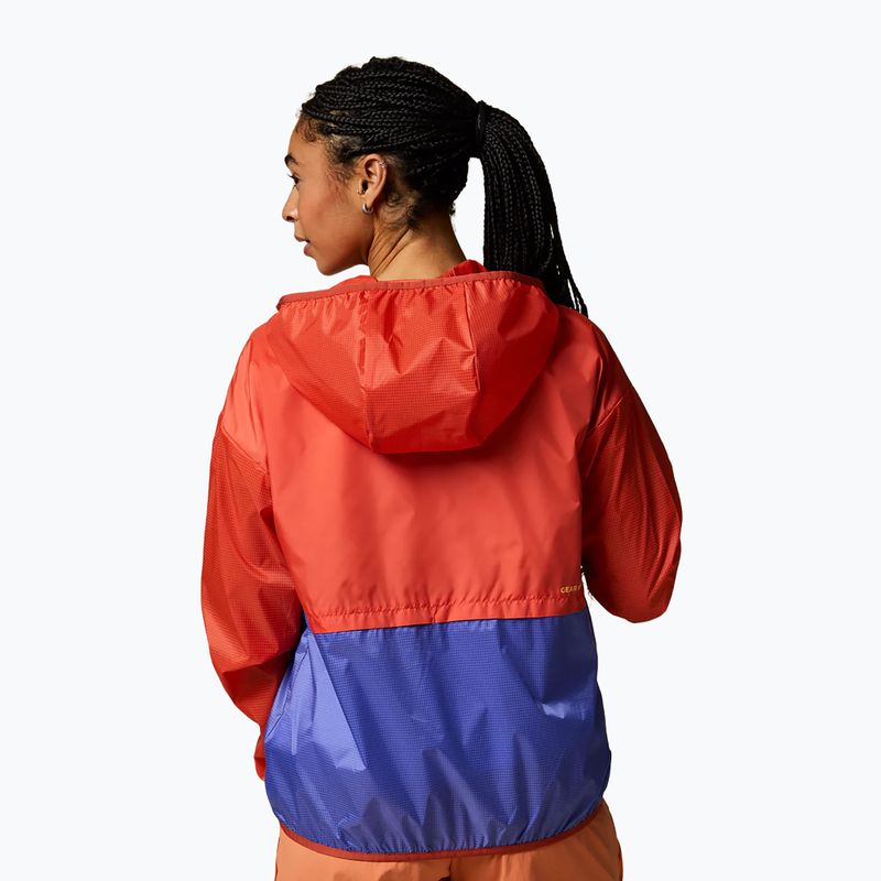 Women's windbreaker jacket Cotopaxi Teca Half-Zip Windbreaker smell the begonias 3