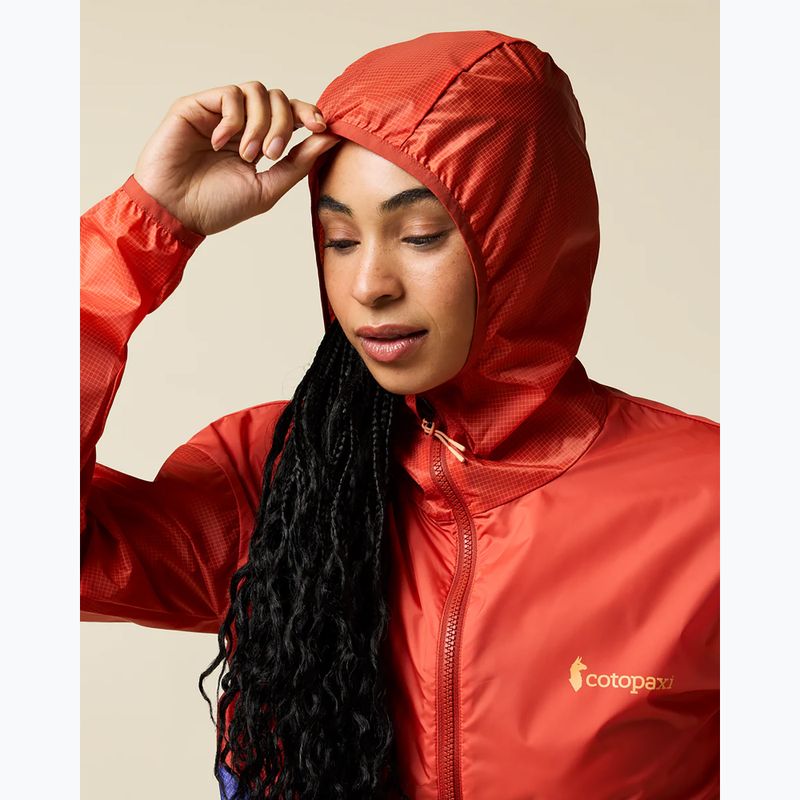 Women's windbreaker jacket Cotopaxi Teca Half-Zip Windbreaker smell the begonias 4