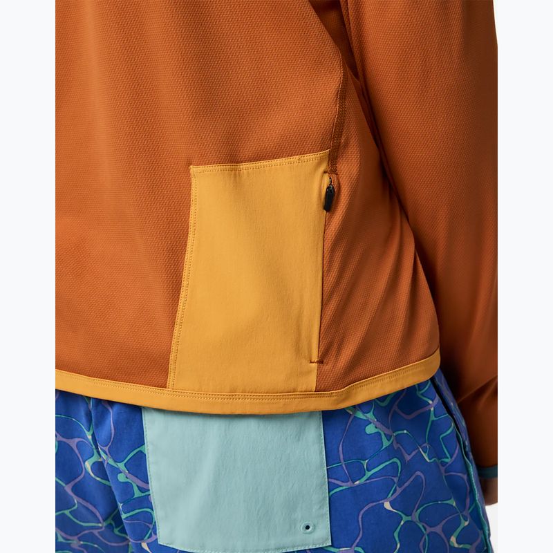 Men's trekking sweatshirt Cotopaxi Sombra Sun Hoodie whiskey 3
