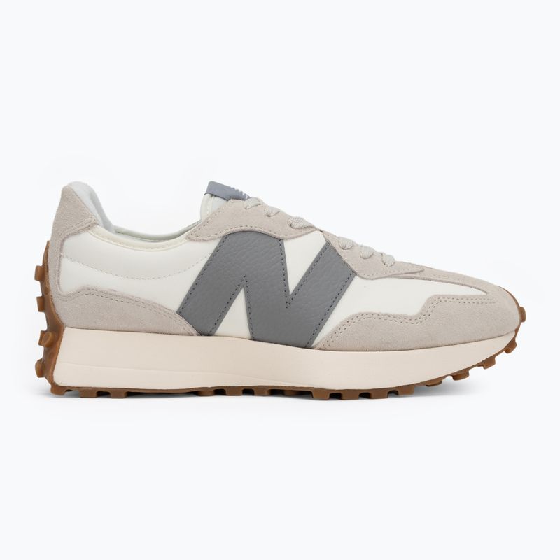 New Balance 327's V1 moonbeam/shadow grey shoes 2