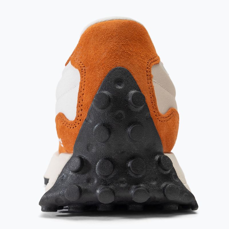 New Balance 327's V1 orange shoes 6