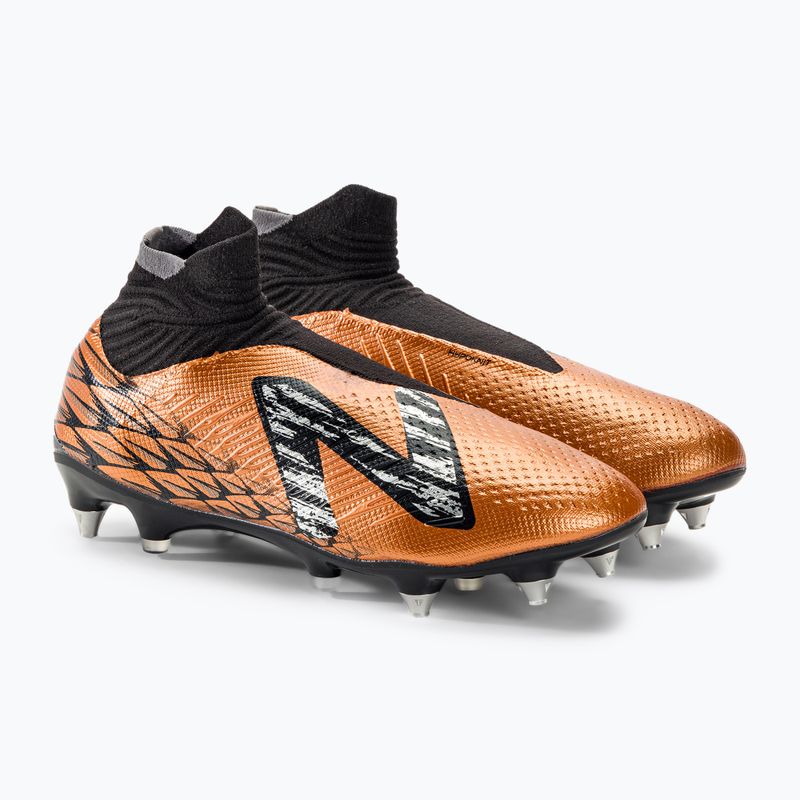New Balance Tekela V4 Pro SG copper men's football boots 4