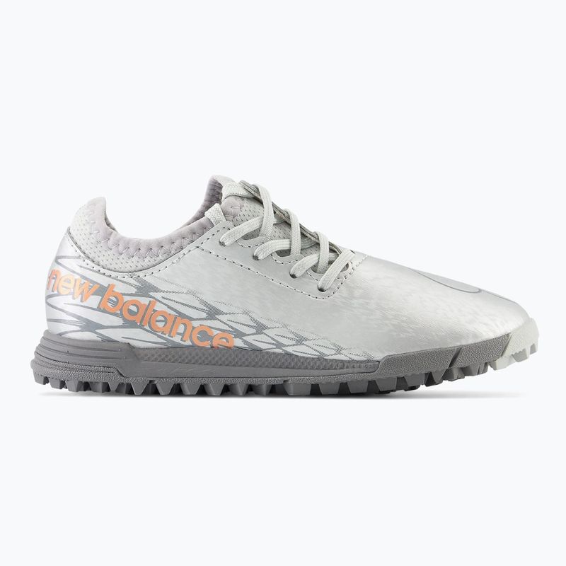 Children's football boots New Balance Furon V7 Dispatch TF Jr silver 9