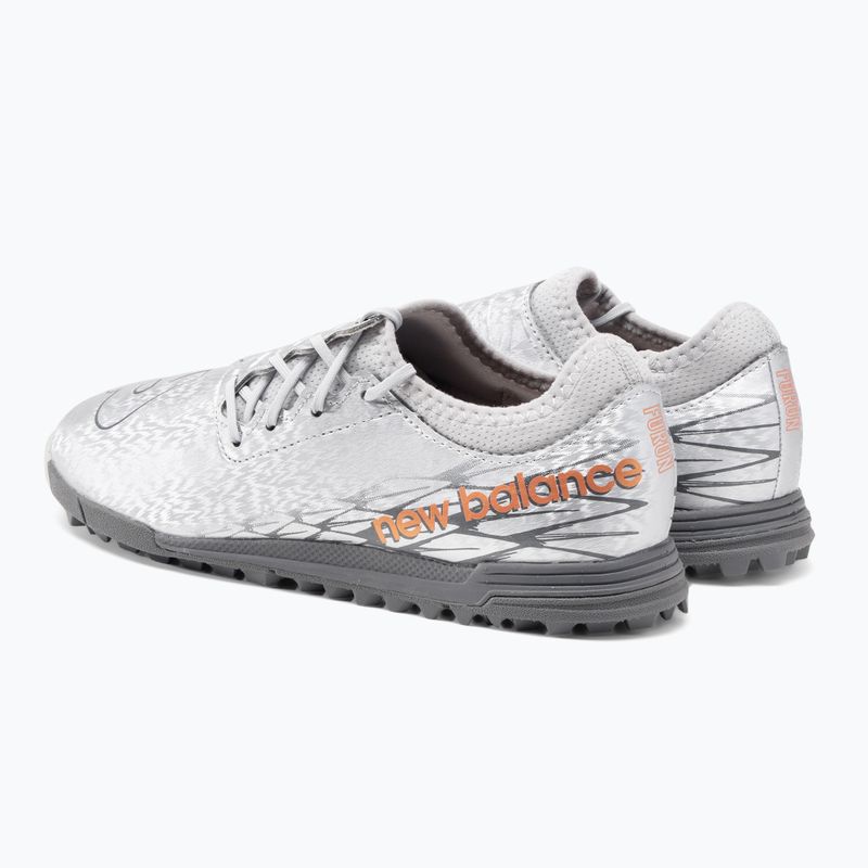 Children's football boots New Balance Furon V7 Dispatch TF Jr silver 3