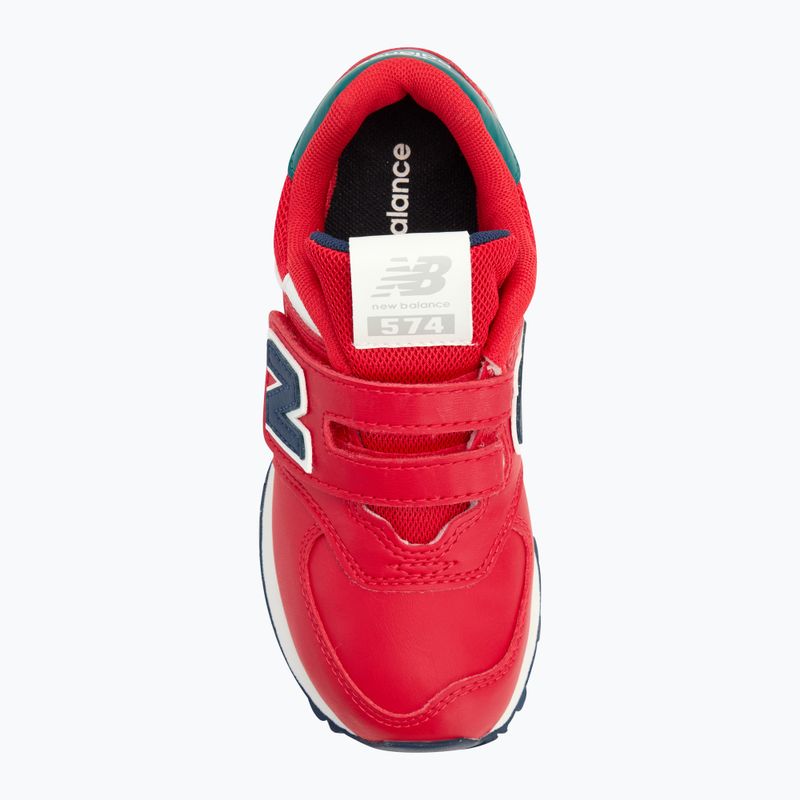 Children's shoes New Balance 574's V1 red 5