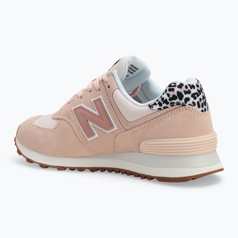 New Balance women's shoes 574's V2 pink 3