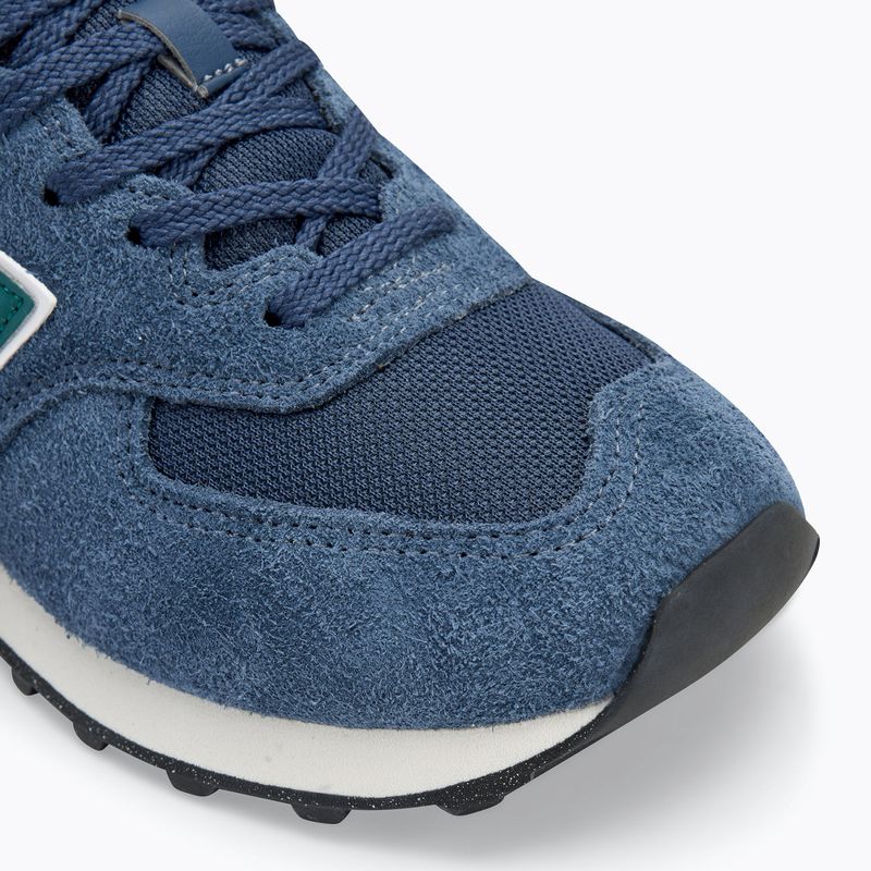 New Balance 574's V2 navy/green shoes 7