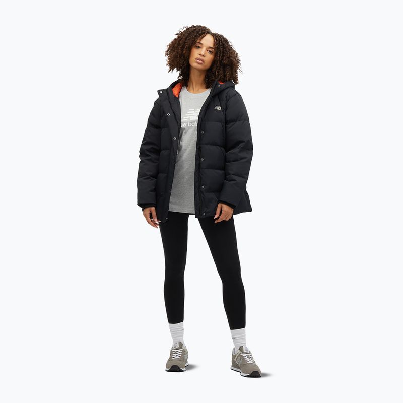 Women's down jacket New Balance NBX Soft Alpine Icon Down black 2