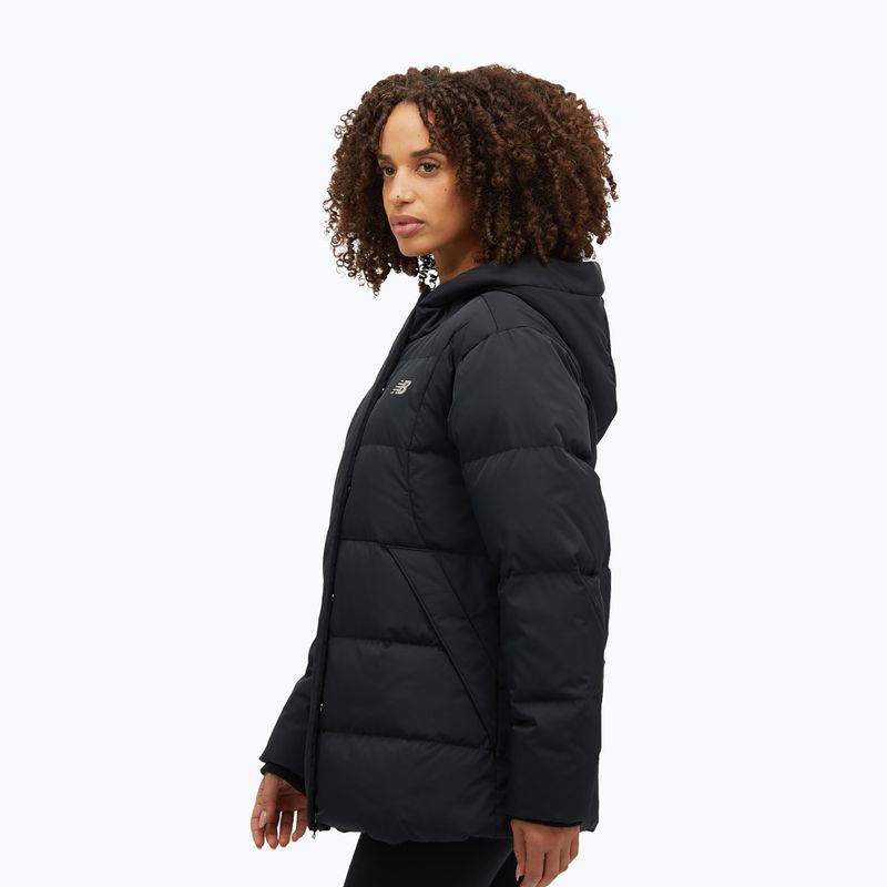 Women's down jacket New Balance NBX Soft Alpine Icon Down black 4