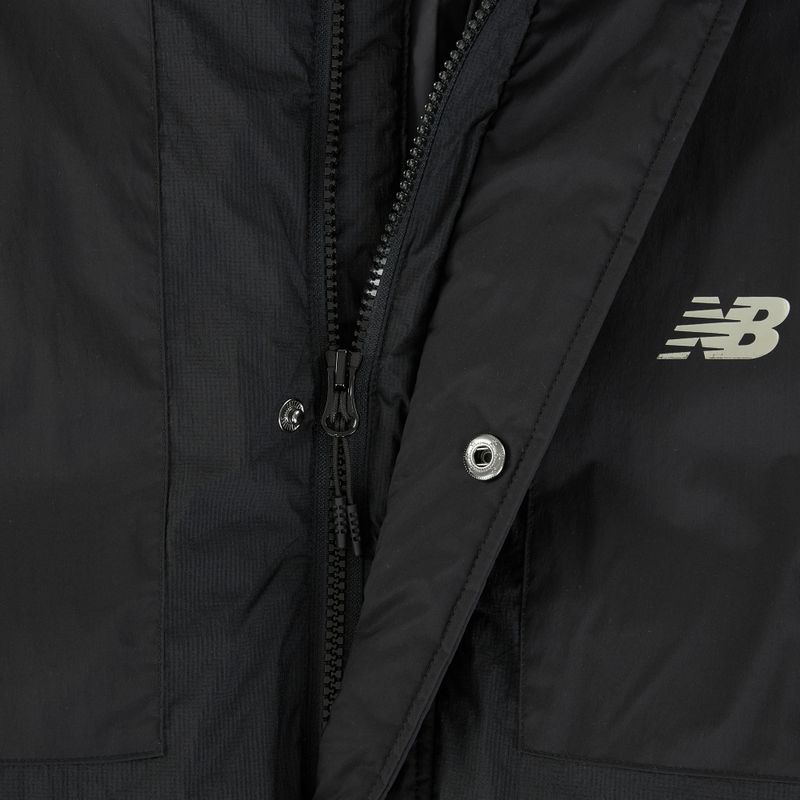 Men's down jacket New Balance NBX Academy Mix Down black 4