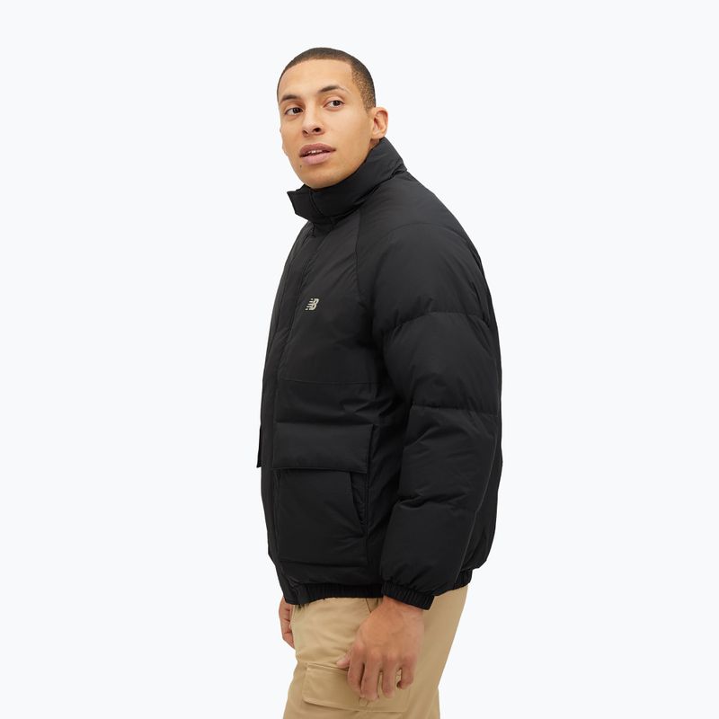 Men's down jacket New Balance NBX Academy Mix Down black 4