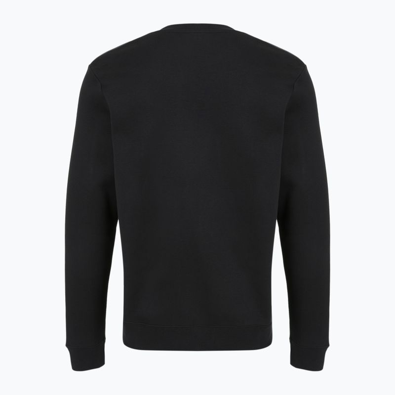 Men's sweatshirt Nike Sportswear Fleece Crew black/iron grey 2
