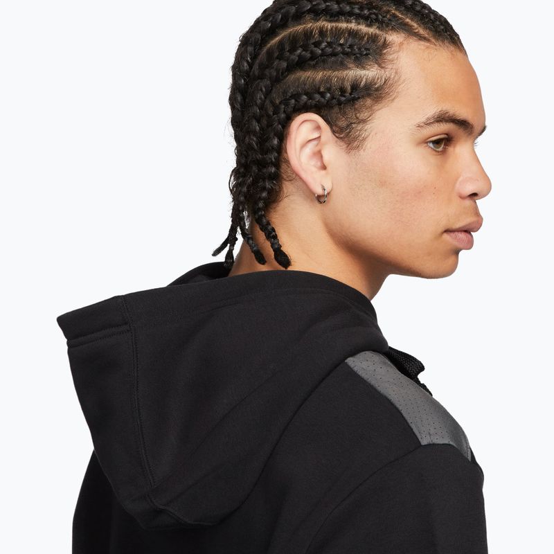 Men's sweatshirt Nike Sportswear black/iron grey 5