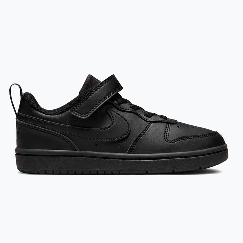 Children's shoes Nike Court Borough Low Recraft black/black/black