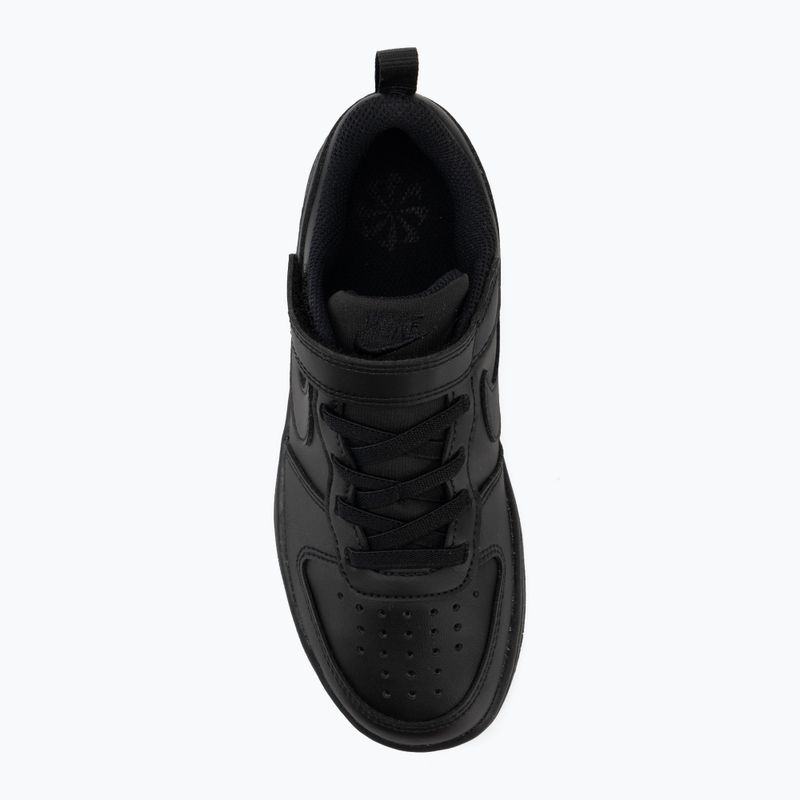Children's shoes Nike Court Borough Low Recraft black/black/black 5