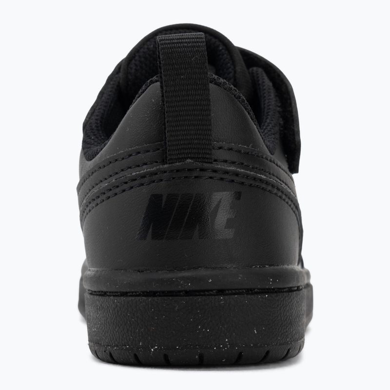 Children's shoes Nike Court Borough Low Recraft black/black/black 6