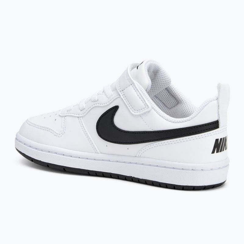 Nike Court Borough Low Recraft white/black children's shoes 3