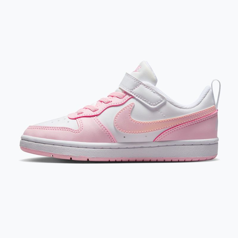 Children's shoes Nike Court Borough Low Recraft white/pink foam 2