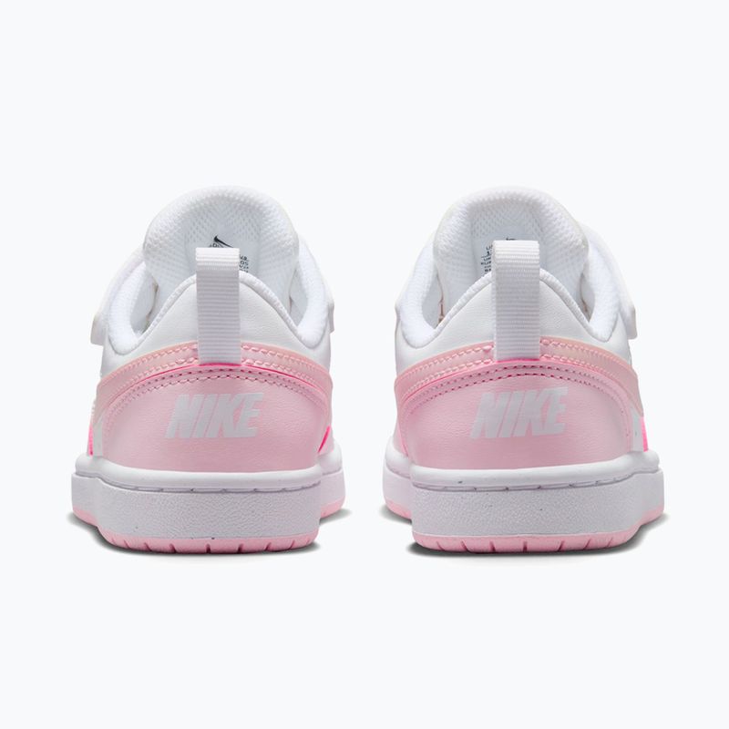 Children's shoes Nike Court Borough Low Recraft white/pink foam 4