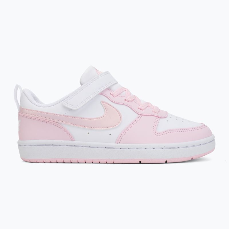 Children's shoes Nike Court Borough Low Recraft white/pink foam 2