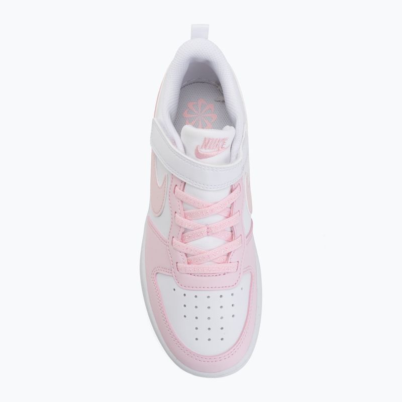 Children's shoes Nike Court Borough Low Recraft white/pink foam 5